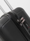 Чёрный чемодан S.Lavia. Вид 6 миниатюра.