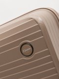 Серо-коричневый чемодан S.Lavia. Вид 5 миниатюра.