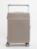 Бежевый чемодан S.Lavia. Вид 2 миниатюра.