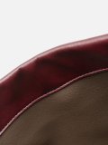 Бордовый кросс-боди Royal cuir. Вид 6 миниатюра.
