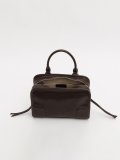 Темно-коричневый саквояж AT YOU. Вид 5 миниатюра.