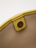 Жёлтый кросс-боди Royal cuir. Вид 7 миниатюра.