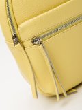 Светло-желтый рюкзак S.Lavia. Вид 6 миниатюра.