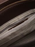 Темно-коричневый сэтчел AT YOU. Вид 6 миниатюра.