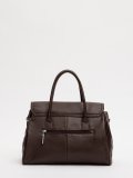Темно-коричневый сэтчел Polina в категории PREMIUM. Вид 3