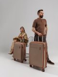 Бежевый чемодан S.Lavia в категории Мужское/Мужские чемоданы. Вид 2