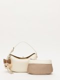Молочный кросс-боди Royal cuir в категории Женское/Сумки женские/Кросс-боди. Вид 4