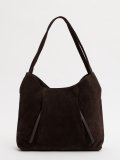 Темно-коричневый шоппер Polina. Вид 2 миниатюра.