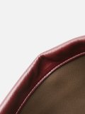 Бордовый кросс-боди Royal cuir. Вид 6 миниатюра.