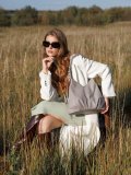 Молочный тоут S.Lavia в категории Женское/Сумки женские/Сумки тоут. Вид 2