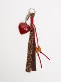 Темно-красный брелок Angelo Bianco в категории Женское/Аксессуары женские/Брелки на сумку. Вид 1