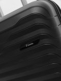 Чёрный чемодан S.Lavia. Вид 5 миниатюра.