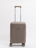 Темно-бежевый чемодан S.Lavia. Вид 4 миниатюра.