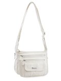Белый кросс-боди Sarsa. Вид 2 миниатюра.