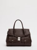 Темно-коричневый сэтчел Polina в категории PREMIUM. Вид 2
