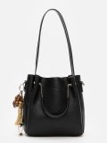 Чёрный тоут Royal cuir в категории Женское/Сумки женские/Сумки хобо. Вид 4