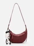 Темно-красный хобо Royal cuir в категории Женское/Сумки женские/Сумки хобо. Вид 2