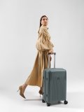Темно-бежевый чемодан S.Lavia в категории Мужское/Мужские чемоданы. Вид 2