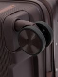 Коричневый чемодан S.Lavia. Вид 10 миниатюра.