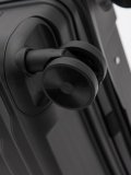 Чёрный чемодан S.Lavia. Вид 9 миниатюра.