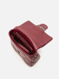 Бордовый кросс-боди Royal cuir. Вид 4 миниатюра.