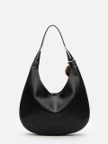 Чёрный хобо Royal cuir в категории Женское/Сумки женские/Сумки хобо. Вид 4