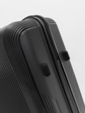 Чёрный чемодан S.Lavia. Вид 8 миниатюра.