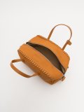 Оранжевый кросс-боди Royal cuir. Вид 4 миниатюра.