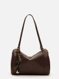 Темно-коричневый саквояж Royal cuir. Вид 2 миниатюра.
