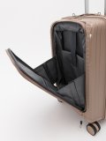 Серо-коричневый чемодан S.Lavia. Вид 10 миниатюра.