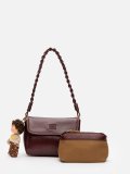 Бордовый кросс-боди Royal cuir в категории Женское/Сумки женские/Кросс-боди. Вид 2