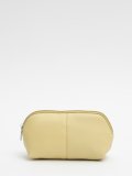 Светло-желтая косметичка S.Lavia. Вид 2 миниатюра.