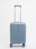 Бледно-голубой чемодан S.Lavia. Вид 4 миниатюра.