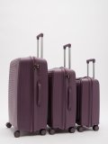 Фиолетовый чемодан S.Lavia. Вид 13 миниатюра.