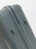 Светло-серый чемодан S.Lavia. Вид 8 миниатюра.