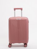 Темно-розовый чемодан S.Lavia. Вид 2 миниатюра.