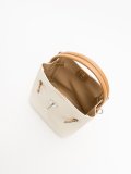 Молочный кросс-боди Royal cuir. Вид 6 миниатюра.