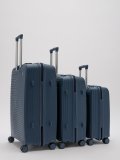 Темно-синий чемодан S.Lavia. Вид 15 миниатюра.