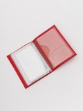 Красная обложка для документов Angelo Bianco. Вид 4 миниатюра.