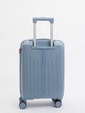 Бледно-голубой чемодан S.Lavia. Вид 3 миниатюра.