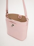 Розовый кросс-боди Royal cuir. Вид 4 миниатюра.