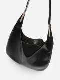 Чёрный хобо Royal cuir. Вид 5 миниатюра.