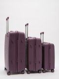 Фиолетовый чемодан S.Lavia. Вид 14 миниатюра.