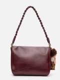 Бордовый кросс-боди Royal cuir в категории Женское/Сумки женские/Кросс-боди. Вид 4