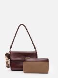 Бордовый кросс-боди Royal cuir в категории Женское/Сумки женские/Кросс-боди. Вид 2