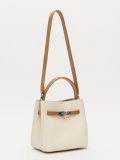Молочный кросс-боди Royal cuir. Вид 5 миниатюра.