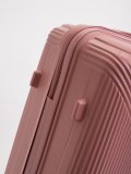 Темно-розовый чемодан S.Lavia. Вид 9 миниатюра.