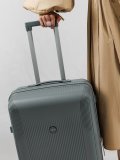 Светло-серый чемодан S.Lavia в категории Мужское/Мужские чемоданы. Вид 2