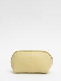 Светло-желтая косметичка S.Lavia. Вид 3 миниатюра.