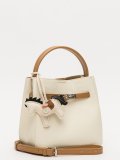 Молочный кросс-боди Royal cuir в категории Женское/Сумки женские/Кросс-боди. Вид 1